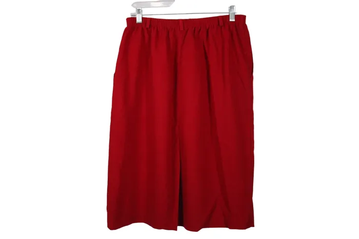 Alfred Dunner Earrings Alfred Dunner Red Skirt 16