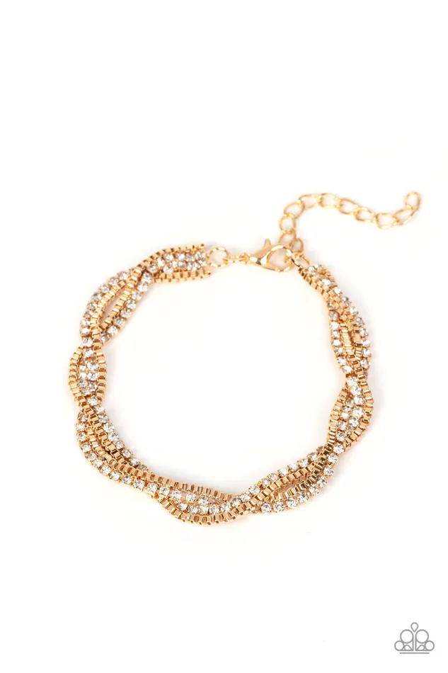 Box Office Bling Gold Paparazzi Accessories PreStyled Sets