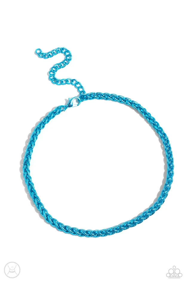 Braided Battalion Blue Paparazzi Accessories Rings