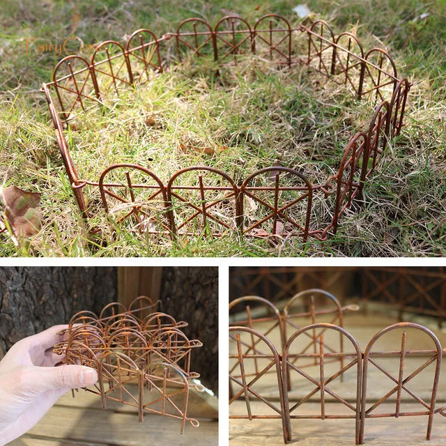 CJ Necklaces Miniature Rustic 6 Piece Garden Fence 1 12 Scale Dollhouse Diorama Accessory CJ Necklaces Miniature Rustic 6 Piece Garden Fence 1 12 Scale Dollhouse Diorama Accessory