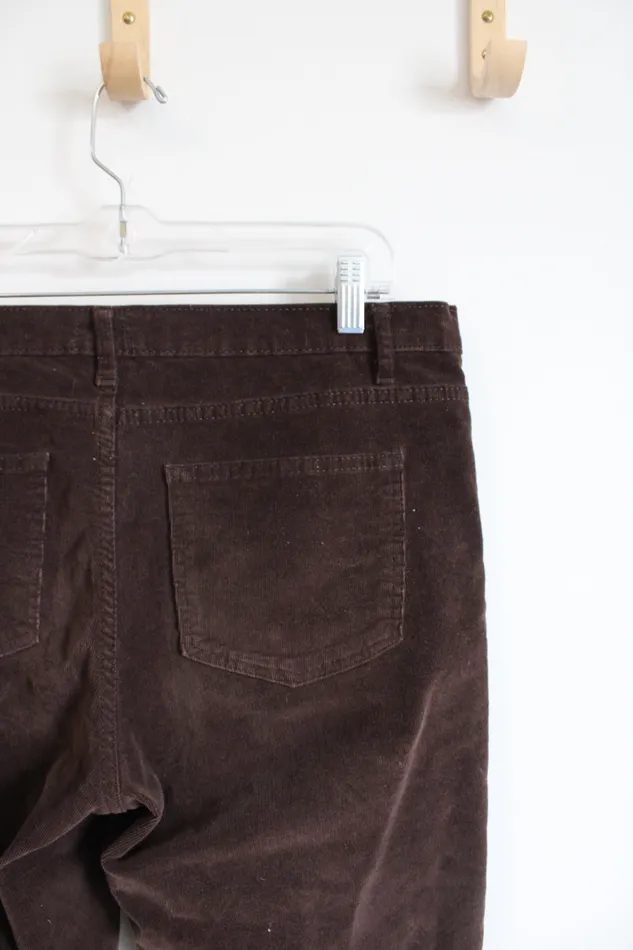 Dash Earrings Dash Dark Brown Corduroy Pants 12