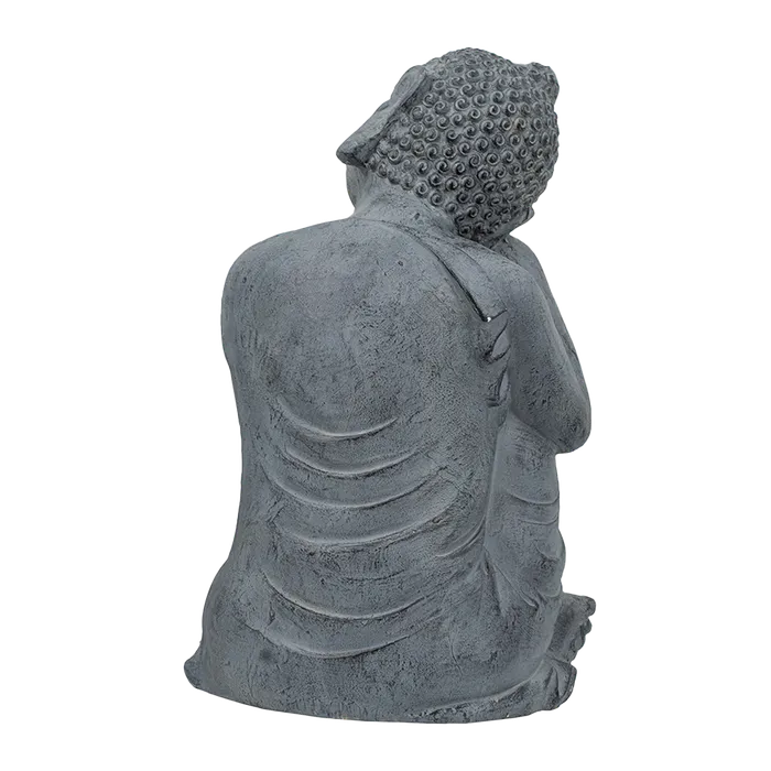 Earrings AB Home Gray Resting Buddha Statue