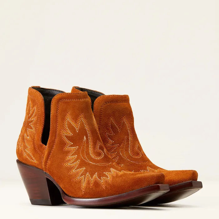 Earrings Ariat ARIAT WOMENS DIXON PENNY SUEDE BOOTS