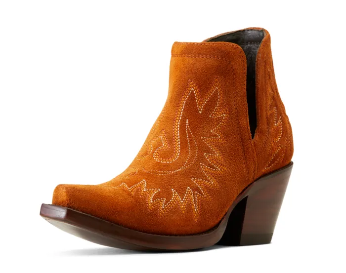 Earrings Ariat ARIAT WOMENS DIXON PENNY SUEDE BOOTS