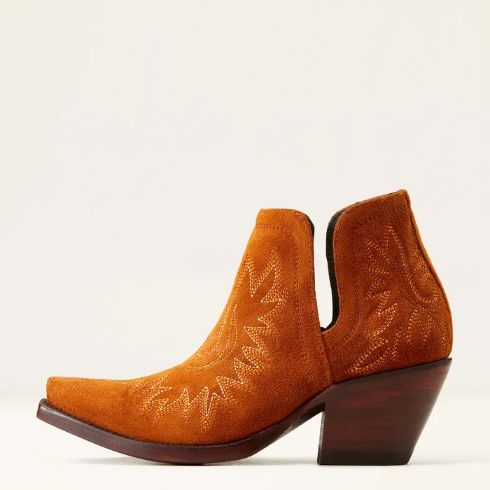 Earrings Ariat ARIAT WOMENS DIXON PENNY SUEDE BOOTS