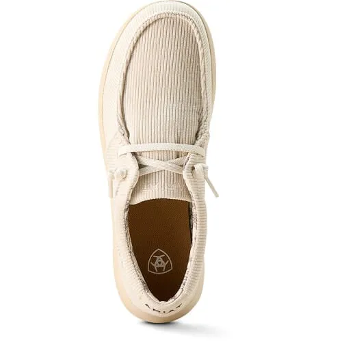 Earrings ARIAT WOMENS HILO CREAM CORDUROY SHOES Ariat