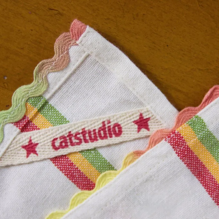 Earrings CATSTUDIO Catstudio Hawaiian Isles Cotton Dish Towel
