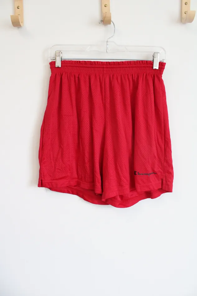 Earrings Champion Champion Red Athletic Running Shorts M