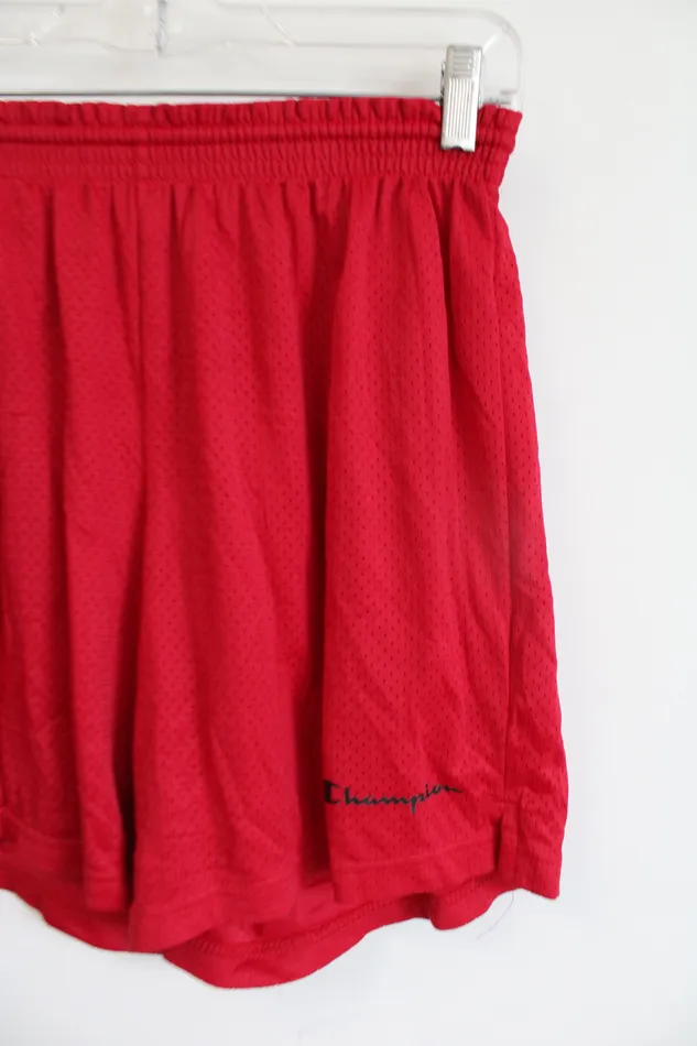 Earrings Champion Champion Red Athletic Running Shorts M