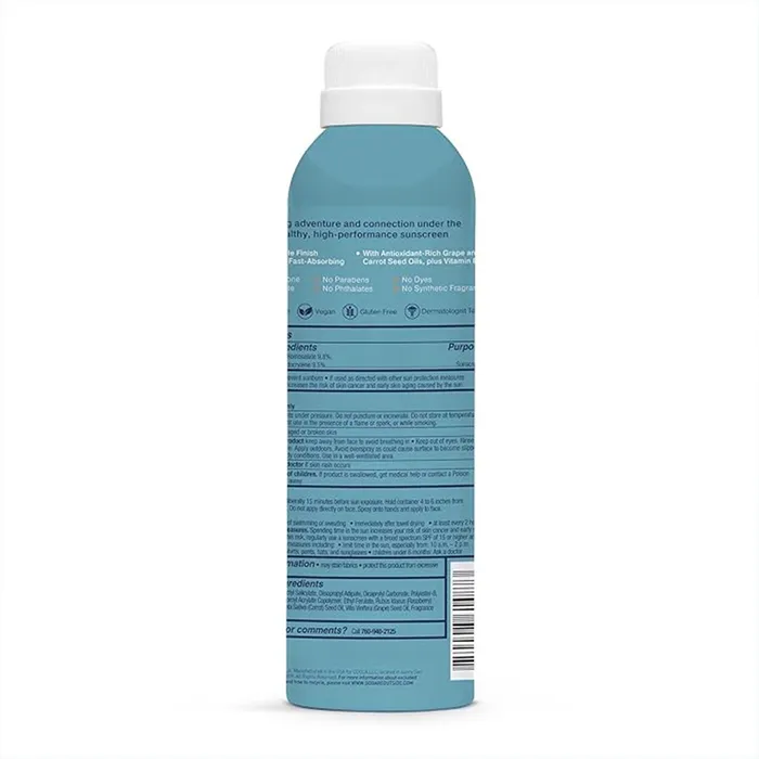 Earrings COOLA Bare Republic ClearSpray SPF50 Sunscreen 5 oz