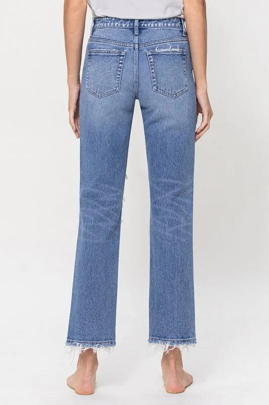 Earrings Flying Monkey MID RISE CROP STRAIGHT JEANS Earrings Flying Monkey MID RISE CROP STRAIGHT JEANS