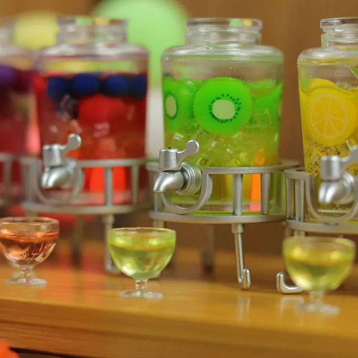 Earrings Miniatures by NC Glass Beverage Dispenser Juice Dispenser 112 Scale Dollhouse Accessory Earrings Miniatures by NC Glass Beverage Dispenser Juice Dispenser 112 Scale Dollhouse Accessory