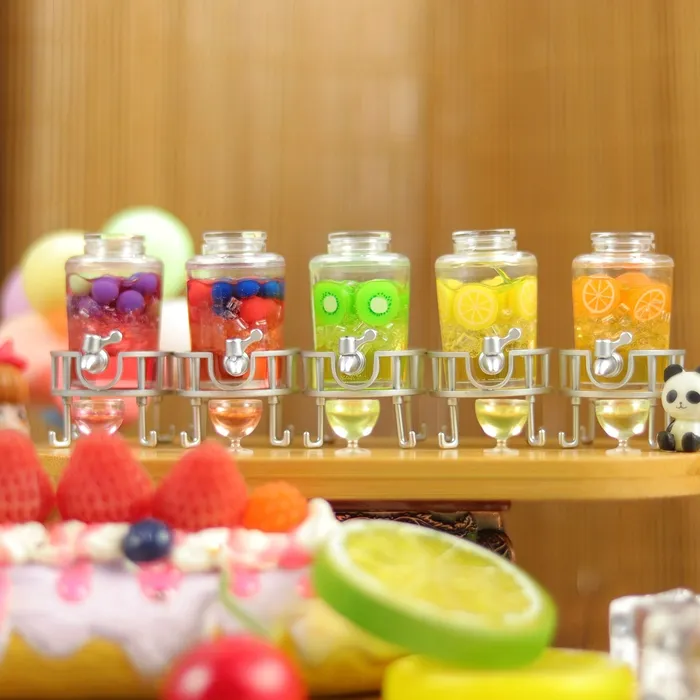 Earrings Miniatures by NC Glass Beverage Dispenser Juice Dispenser 112 Scale Dollhouse Accessory Earrings Miniatures by NC Glass Beverage Dispenser Juice Dispenser 112 Scale Dollhouse Accessory