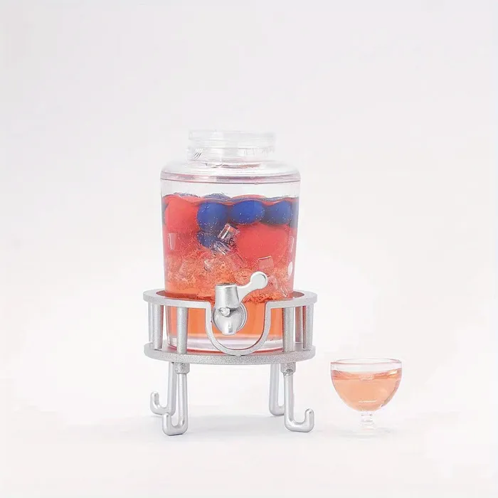 Earrings Miniatures by NC Glass Beverage Dispenser Juice Dispenser 112 Scale Dollhouse Accessory Earrings Miniatures by NC Glass Beverage Dispenser Juice Dispenser 112 Scale Dollhouse Accessory