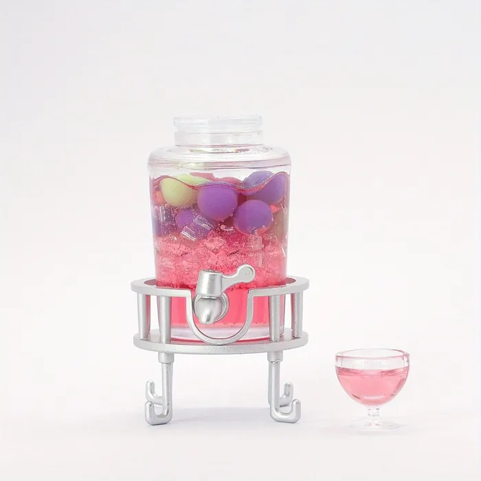 Earrings Miniatures by NC Glass Beverage Dispenser Juice Dispenser 112 Scale Dollhouse Accessory Earrings Miniatures by NC Glass Beverage Dispenser Juice Dispenser 112 Scale Dollhouse Accessory