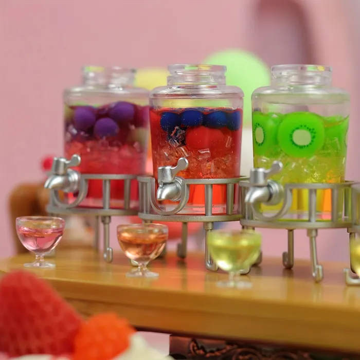 Earrings Miniatures by NC Glass Beverage Dispenser Juice Dispenser 112 Scale Dollhouse Accessory Earrings Miniatures by NC Glass Beverage Dispenser Juice Dispenser 112 Scale Dollhouse Accessory