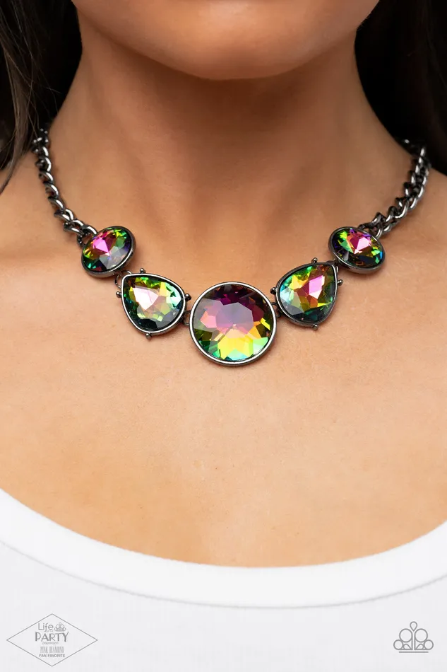 Earrings Paparazzi Accessories All The Worlds My Stage Multi