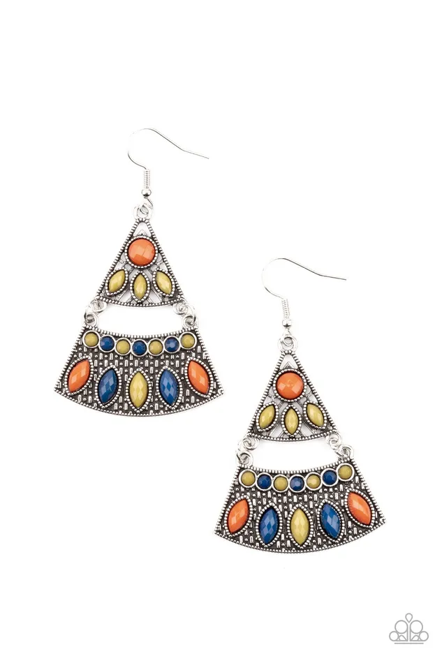 Earrings Paparazzi Accessories Desert Fiesta Multi
