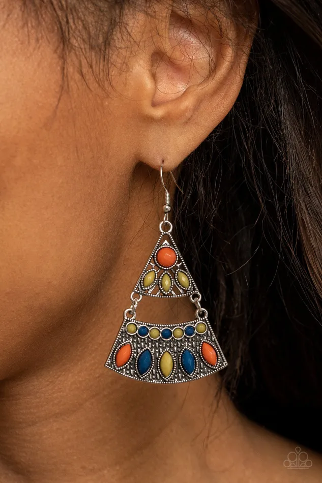 Earrings Paparazzi Accessories Desert Fiesta Multi
