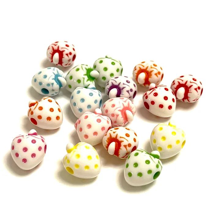 Earrings Peppy Beads Acrylic Fruit CharmsAssorted Pack Acrylic Fruit Charms 50 gr pack Earrings Peppy Beads Acrylic Fruit CharmsAssorted Pack Acrylic Fruit Charms 50 gr pack