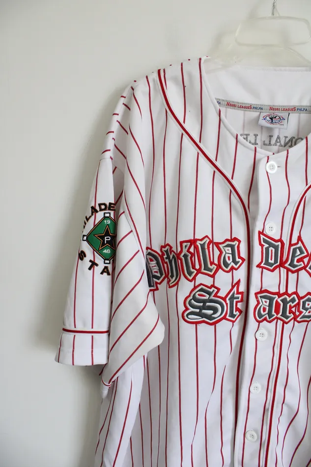 Earrings Philadelphia Stars Vintage Negro Leagues PNLPA 1934 34 Jersey 3XL Jubilee Thrift