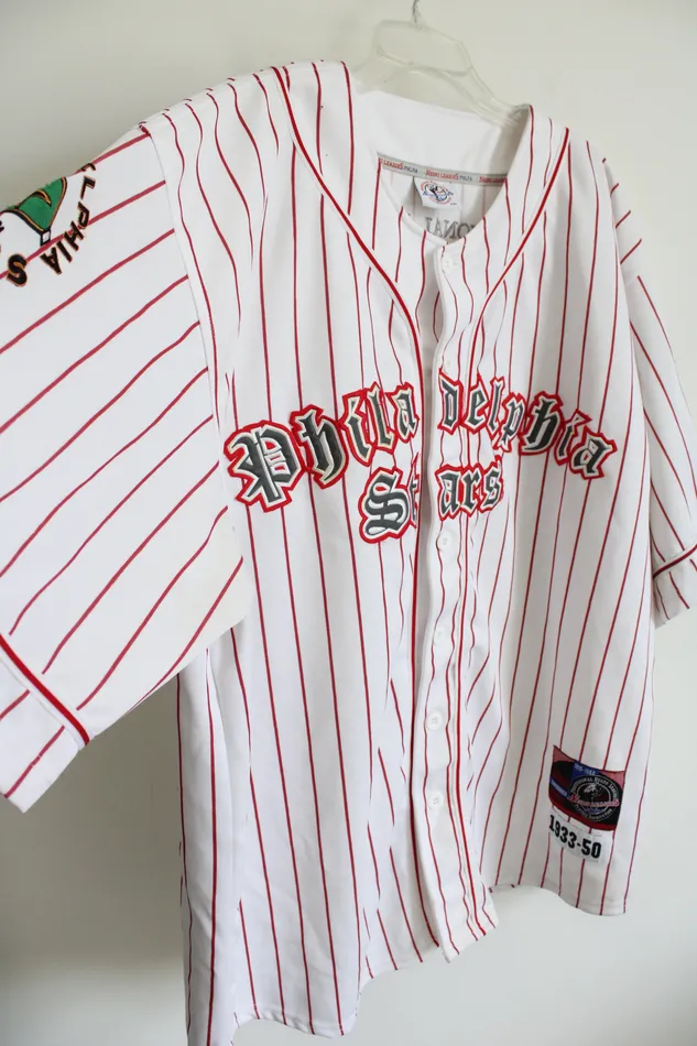 Earrings Philadelphia Stars Vintage Negro Leagues PNLPA 1934 34 Jersey 3XL Jubilee Thrift