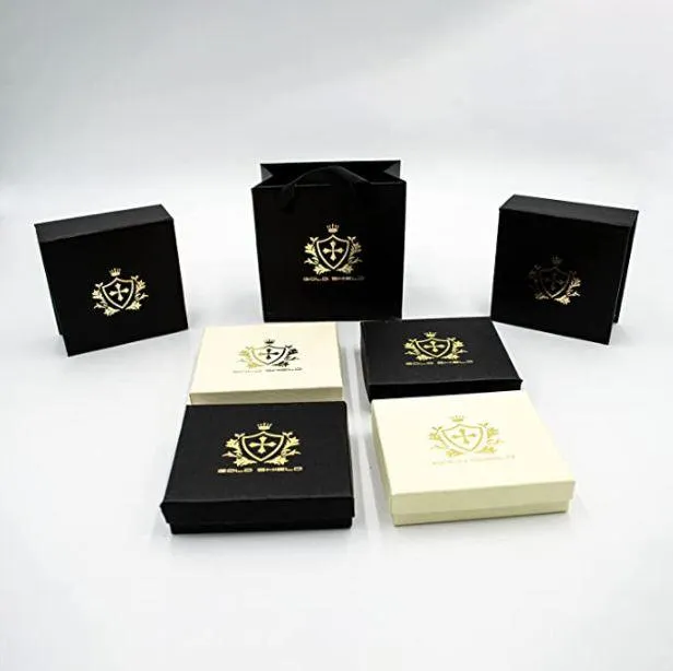 Earrings Pulsera de los 7 chakras Gold Shield