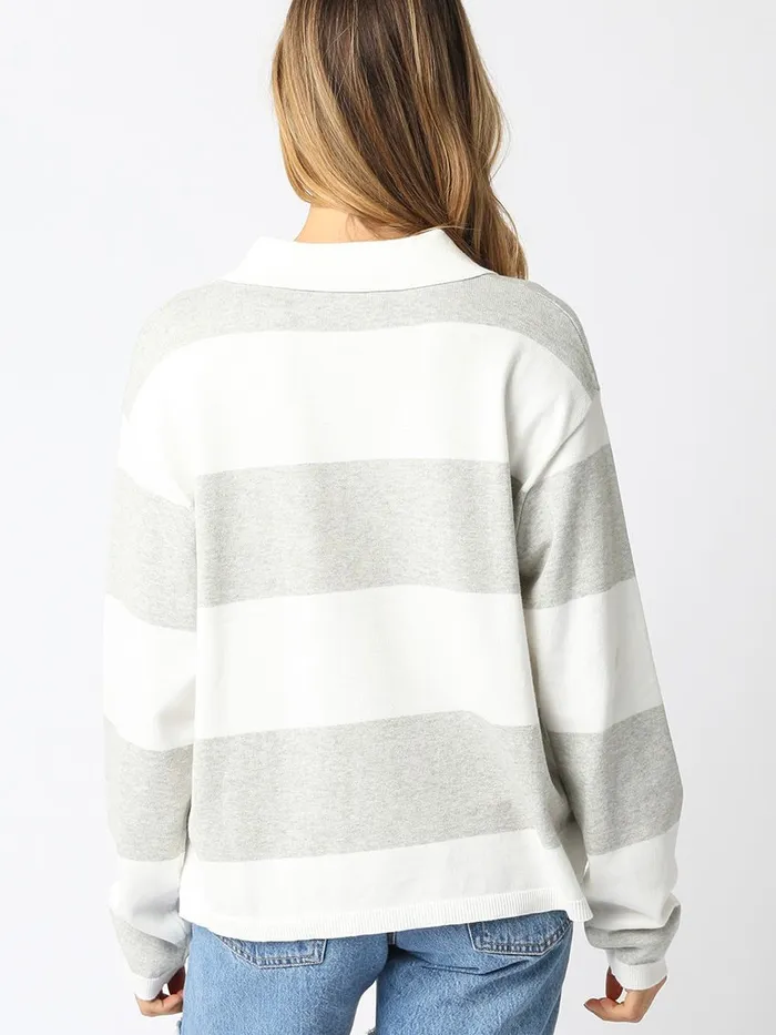 Earrings Rory Rugby Sweater Olivaceous