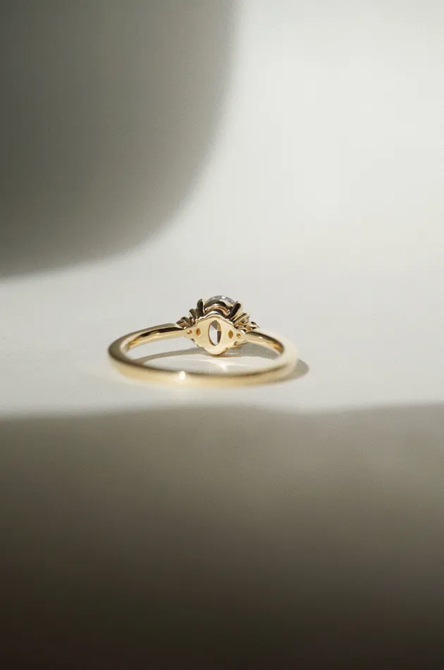 Foe Dear Rings Hana Ring White Lab Grown Diamond madetoorder