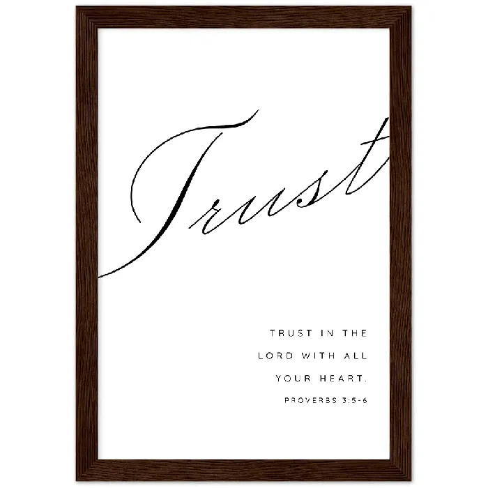 Gelato Earrings Proverbs 356 Matte Poster Wooden Frame A4 Gelato Earrings Proverbs 356 Matte Poster Wooden Frame A4