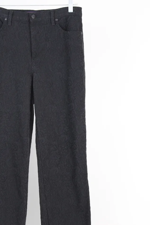 Gloria Vanderbilt Rings Gloria Vanderbilt Amanda Black Lace Textured Jeans 8 Gloria Vanderbilt Rings Gloria Vanderbilt Amanda Black Lace Textured Jeans 8