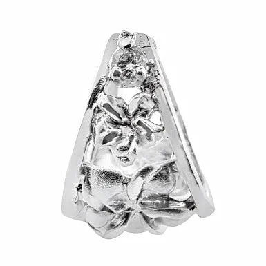 Island Fine Jewelry Necklaces Sterling Silver Plumeria Puka Bead VSlide Pendant Island Fine Jewelry Necklaces Sterling Silver Plumeria Puka Bead VSlide Pendant