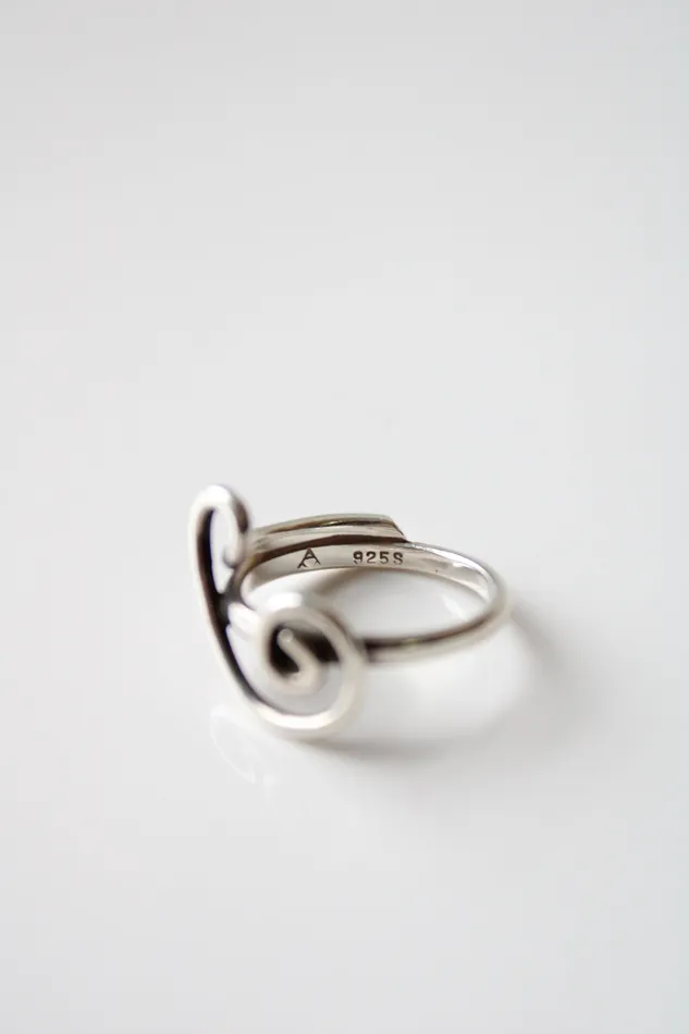 Jubilee Thrift Rings Sterling Silver Swirl Ring Size 6
