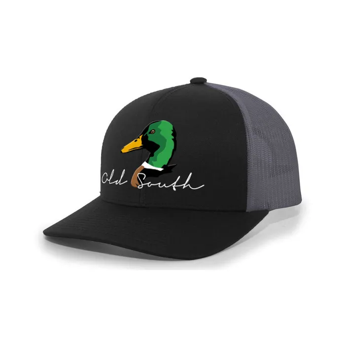 Mallard Duck Head Trucker Hat Old South Apparel Earrings