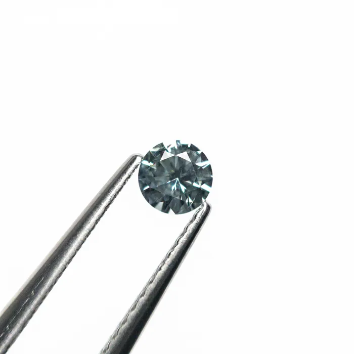 Misfit Gems Rings 054cttw 2pc 397x396x242mm 395x394x242mm Round Brilliant Sapphire Matching Pair 2544101