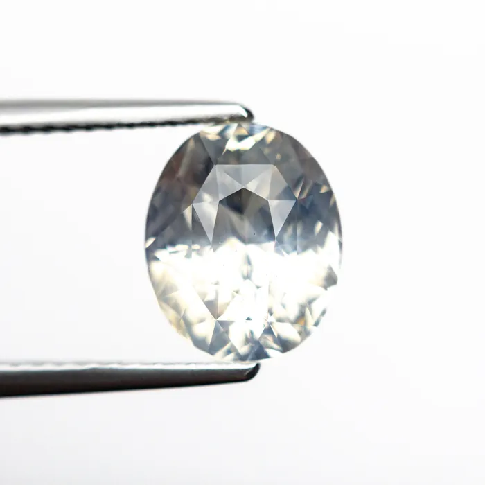 Misfit Gems Rings White Brilliant Sapphire 318ct Oval
