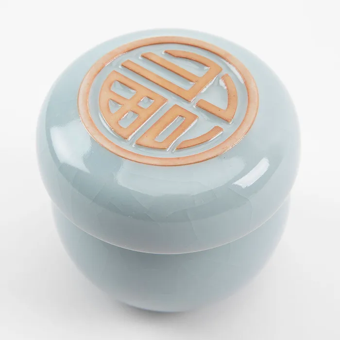 Necklaces Eastern Elm Light Blue Ceramic Tea Infuser Mug