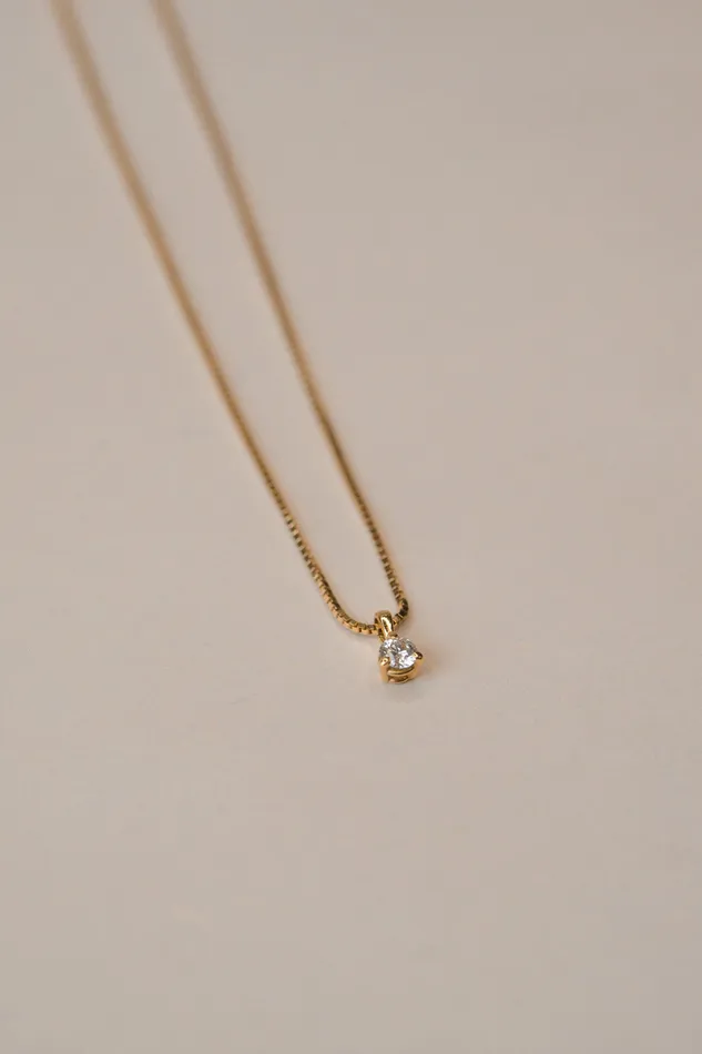 Necklaces Everyday Diamond Necklace madetoorder Foe Dear