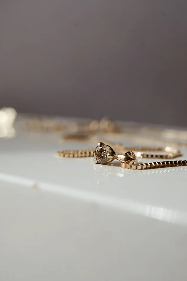 Necklaces Everyday Diamond Necklace madetoorder Foe Dear