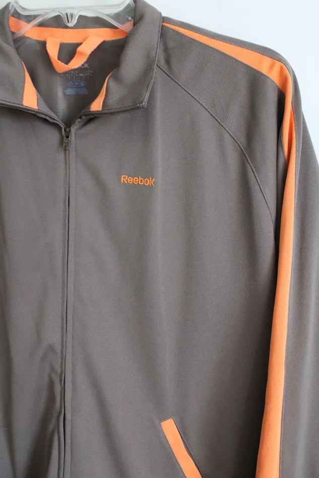 Necklaces Reebok Reebok Brown Orange Light Jacket L