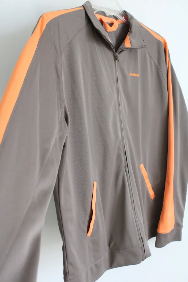 Necklaces Reebok Reebok Brown Orange Light Jacket L