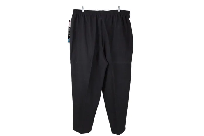 NEW Briggs Black Pant 22W Briggs New York Rings