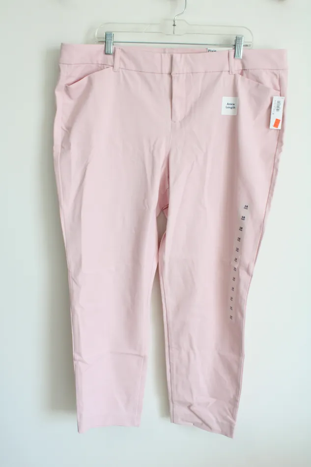 Old Navy Earrings NEW Old Navy Pixie Ankle Length Pink Pant 18