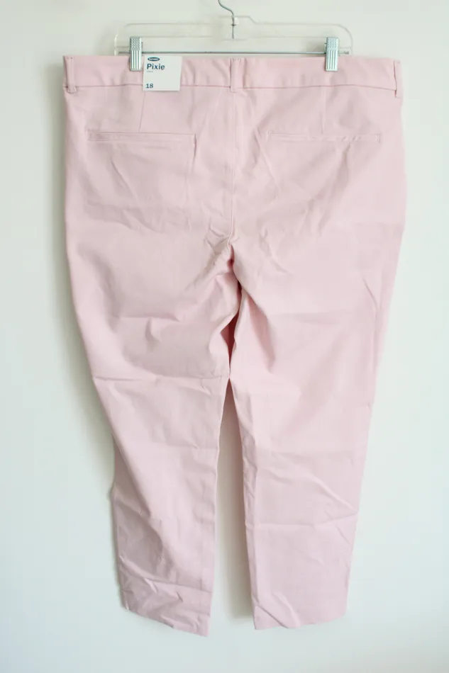 Old Navy Earrings NEW Old Navy Pixie Ankle Length Pink Pant 18
