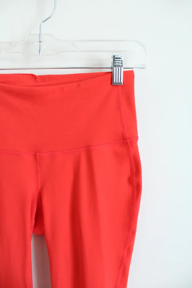 Old Navy Earrings Old Navy Active Coral Orange Athletic Capri Elevate Leggings S Petite