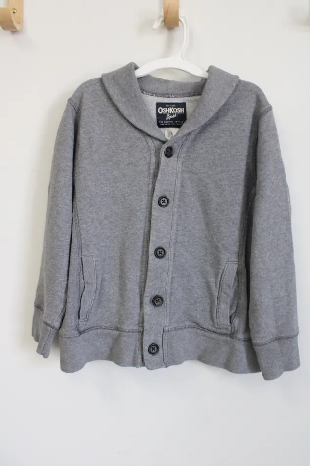 Osh Kosh BGosh Earrings Osh Kosh Gray Cardigan 7