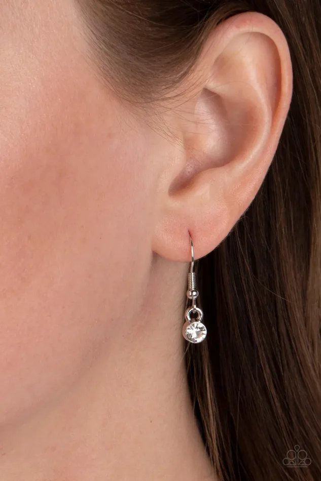 Paparazzi Accessories Prismatically Twitterpated Red Earrings