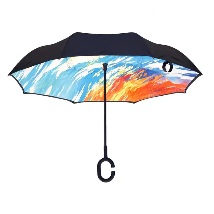 Pastel Topsy Turvy Umbrella NUFOOT Earrings