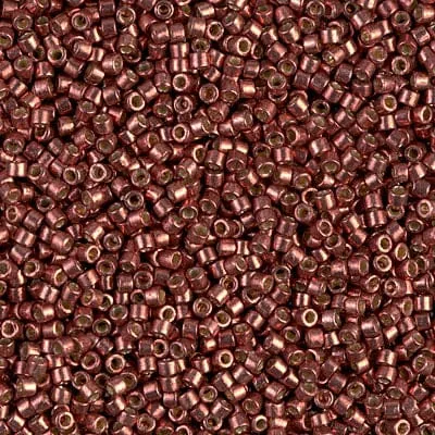 Peppy Beads Necklaces DB1842 Duracoat Galvanized Light Cranberry Miyuki Delica 110 Peppy Beads Necklaces DB1842 Duracoat Galvanized Light Cranberry Miyuki Delica 110