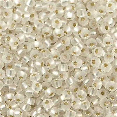 Peppy Beads Necklaces Miyuki Seed Beads 110 SemiMatte Silver Lined Crystal 1901NEW Peppy Beads Necklaces Miyuki Seed Beads 110 SemiMatte Silver Lined Crystal 1901NEW